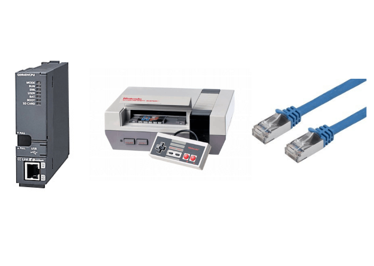 lan cables and video games