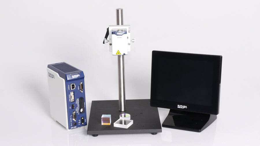 Smart Laser Autocollimator with monitor and prisms