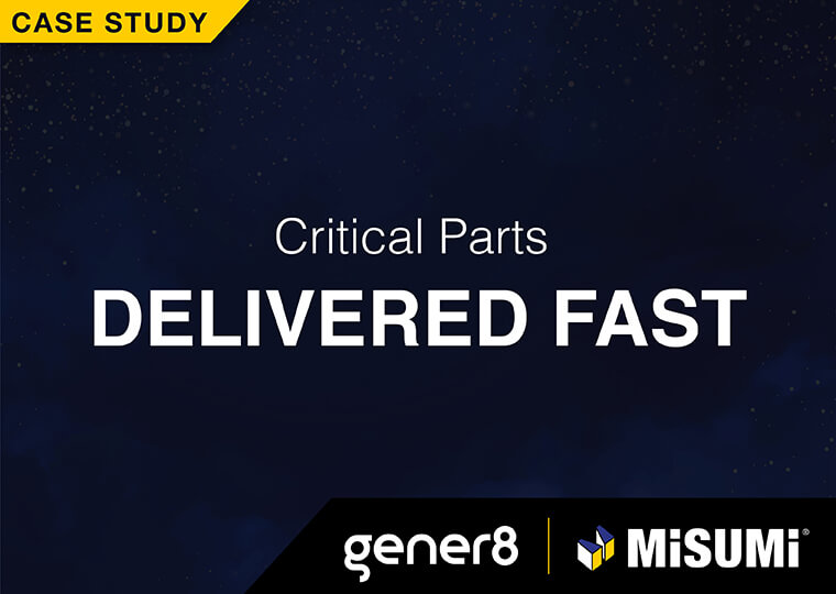 MISUMI Gener8 case study