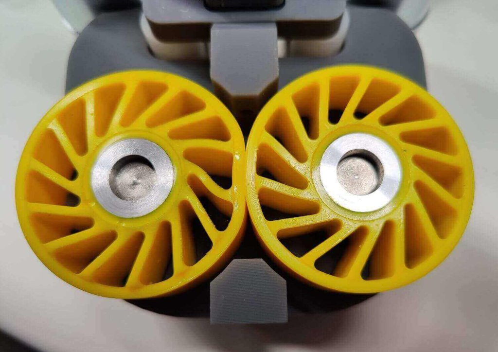 Meridian Laboratory No-Crush Wheels Durometer Yellow
