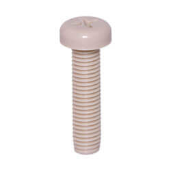 Plastic Screws - Pan Head, Phillips 
