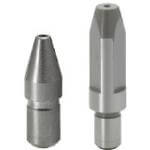 large head locating pin triangle head shape