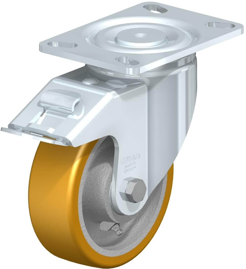 blickle large top plate caster