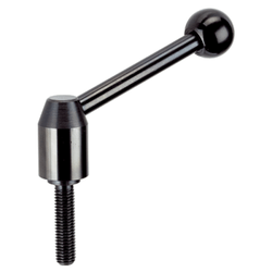 HALDER Adjustable Tension Levers, Steel, Single Lever 