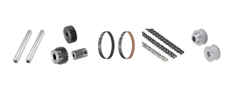 Unpacking automated storage and retrieval systems. Photos of mechanical components that are used in shuttle systems. 