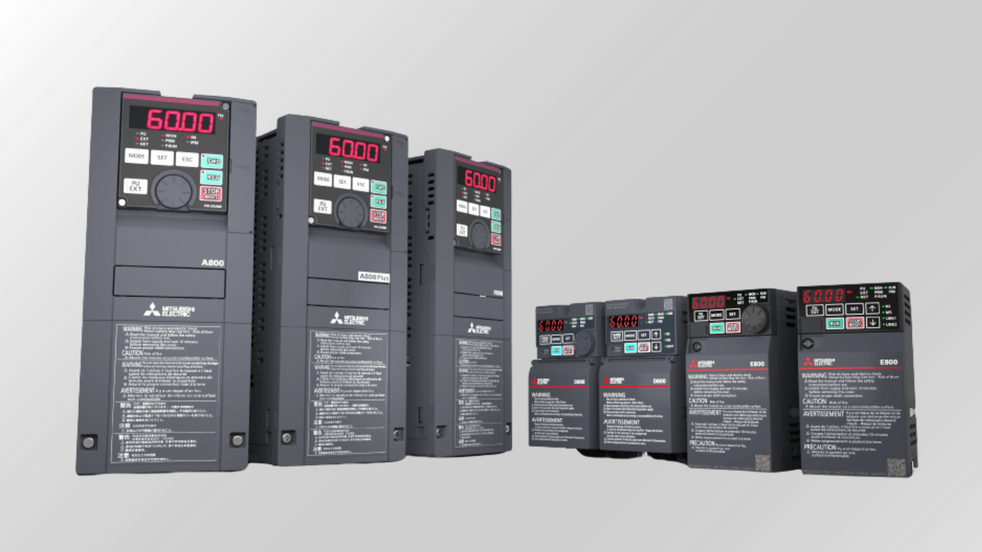mitsubishi inverters at MISUMI
