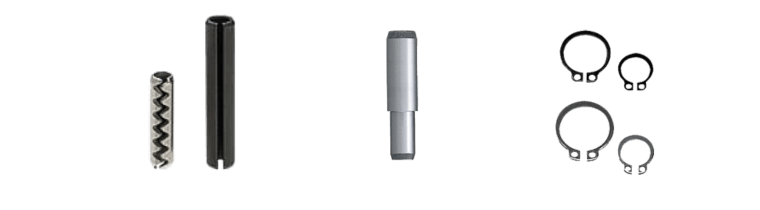 Clean & Pack Products: Spring Pins | Dowel Pins | Retaining Rings